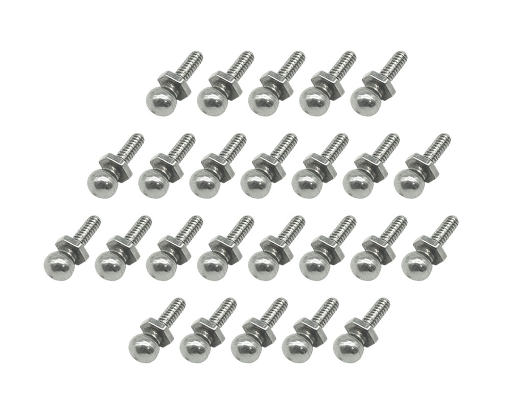 C34082 Alloy Ball Studs 25pcs Upgrade for Losi 1/24 Micro-B 2WD LOS00007T1 - Image 1