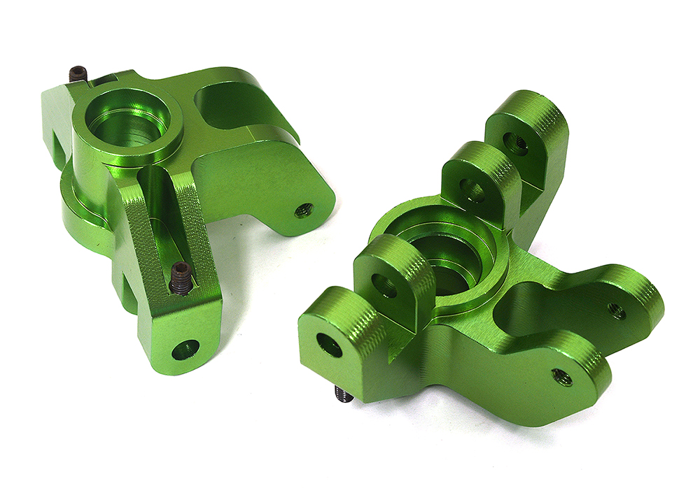 C34086GREEN Alloy Steering Blocks Upgrade for Losi 1/8 LMT 1.0 4WD Monster Truck LOS244004 - Image 1