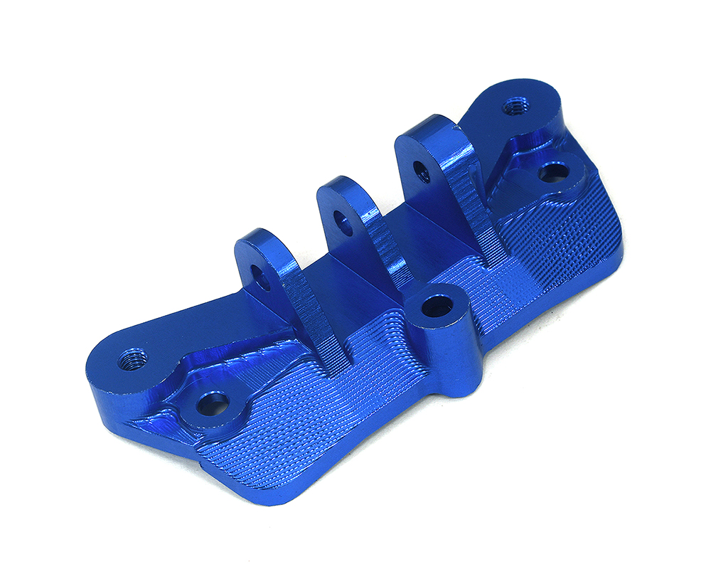 C34087BLUE Alloy Upper Linkage Mount Upgrade for Losi 1/8 LMT 1.0 4WD LOS242030 LOS242031 - Image 1