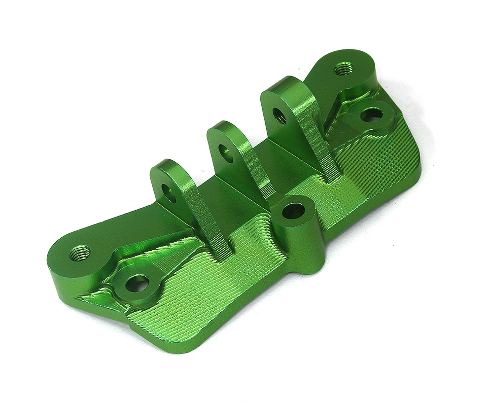 C34087GREEN Alloy Upper Linkage Mount Upgrade for Losi 1/8 LMT 1.0 4WD LOS242030 LOS242031 - Image 1