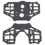 Carbon Fiber Main Chassis (2) Side Plates Upgrade for Losi 1/8 LMT 1.0 LOS241034