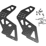 Carbon Fiber F/R Side Chassis (2) Plates Upgrade for Losi 1/8 LMT 1.0 LOS241034