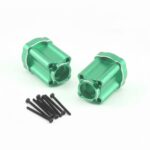 Alloy Machined Rear Hub Axle Mounts Upgrade for Losi 1/18 Mini LMT LOS214043
