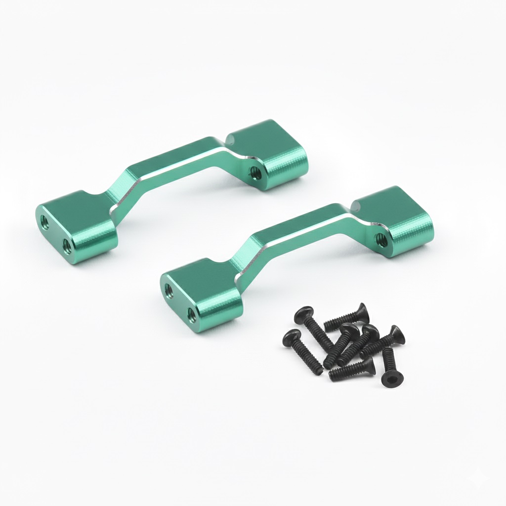 C34103GREEN Alloy Machined Hoop Crossbar Upgrade for Losi 1/18 Mini LMT LOS211047 - Image 1