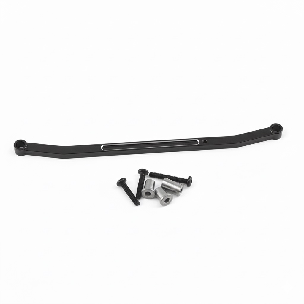 C34109BLACK Alloy Machined Steering Tie Rod Upgrade for Losi 1/18 Mini LMT LOS211051 - Image 1