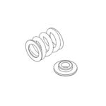 Slipper Spring & Slipper Spacer for 3racing Cactus