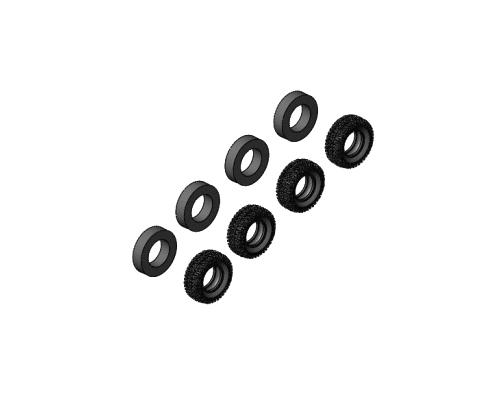 CRA-147 Tire Set 98mm for Crawler EX - Image 1