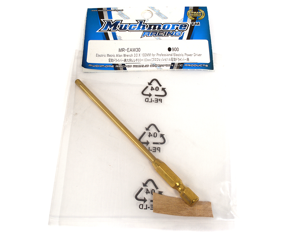 MMR-MR-EAW30 Muchmore Racing Electric Metric Allen Wrench 3.0X100mm for Electric Power Driver - Image 1