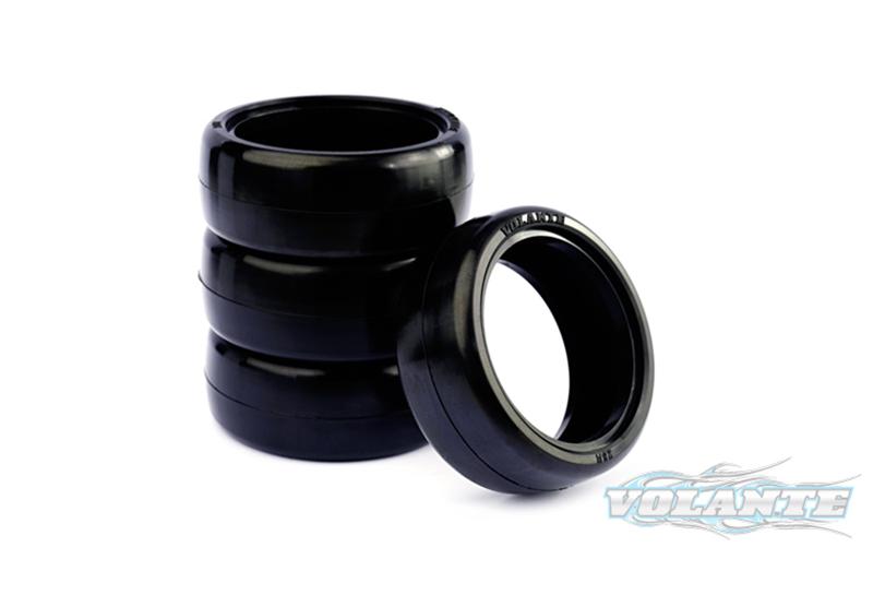 MMR-V5T-24R Volante 1/10 TC V5 Tough Gold 24R Rubber Tire 4pcs - Image 1