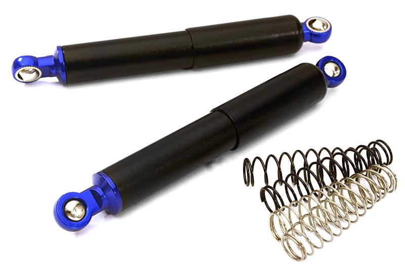 OBM004BLUE Realistic 94mm Alloy Off-Road Shocks w/ Internal Spring for 1/10 Scale Crawler - Image 1