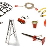 Scale Tools & Accessory 18pcs Assortment for Traxxas TRX-4 Scale & Trail Crawler