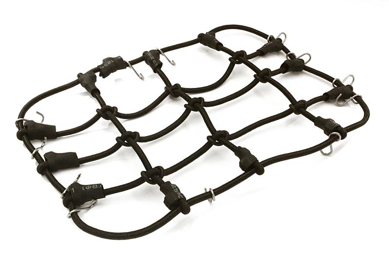 OBM029BLACK Realistic Nylon Cargo Net 155x110mm for 1/10 Scale Crawler - Image 1