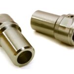 CNC Machined Straight Axle Rear Lock-Out for Axial 1/10 SCX-10 Crawler