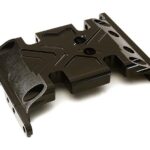 CNC Machined Center Gearbox Mount Skid Plate for Axial 1/10 SCX-10 Crawler