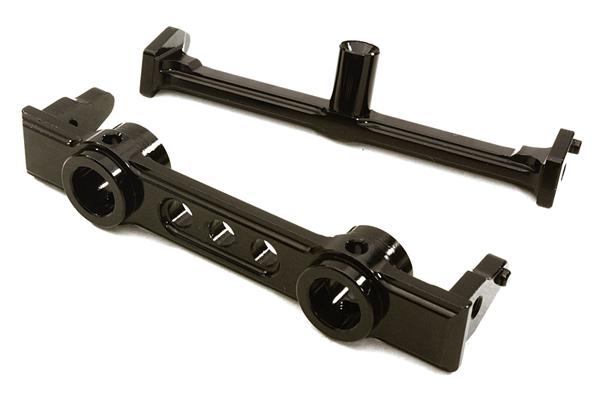 OBM1214BLACK 40mm Type Front Bumper Mount & Chassis Brace for SCX-10 Honcho, Jeep & Dingo - Image 1