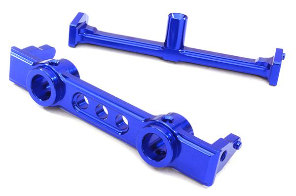 OBM1214BLUE 40mm Type Front Bumper Mount & Chassis Brace for SCX-10 Honcho, Jeep & Dingo - Image 1