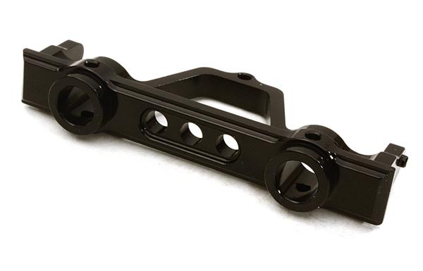 OBM1215BLACK CNC Machined 43mm Type Rear Bumper Mount for SCX-10 Honcho, Jeep & Dingo - Image 1