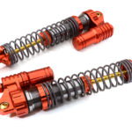 Billet Machined Off-Road Piggyback Shocks for SCX-10 Dingo, Honcho, Jeep L=108mm