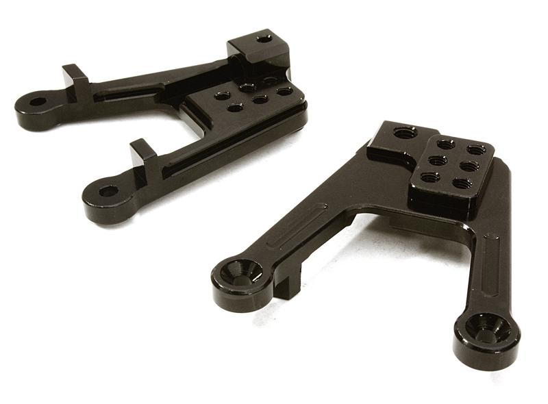 OBM1307BLACK CNC Machined Alloy Rear Shock Tower for Axial 1/10 SCX10 II - Image 1