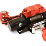 CNC Machined Realistic Power Winch for Scale Rock Crawler 1/10 Size