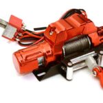 CNC Machined Realistic Power Winch for Scale Rock Crawler 1/10 Size