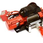 CNC Machined Realistic Power Winch for Scale Rock Crawler 1/10 Size