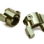 CNC Alloy Machined Front Caster Blocks for Axial 1/10 SCX10 II (#90046-47)