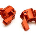 CNC Alloy Machined Front Caster Blocks for Axial 1/10 SCX10 II (#90046-47)