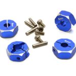 12mm Hex Wheel (4) Hub 6mm Thick for 1/10 Axial, Tamiya, Drift & TC