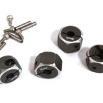 12mm Hex Wheel (4) Hub 9mm Thick for 1/10 Axial, Tamiya, Drift & TC
