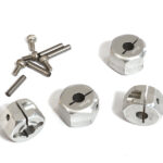 12mm Hex Wheel (4) Hub 9mm Thick for 1/10 Axial, Tamiya, Drift & TC