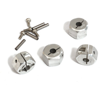 12mm Hex Wheel (4) Hub 9mm Thick for 1/10 Axial, Tamiya, Drift & TC