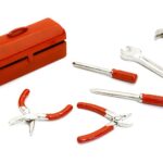 Realistic Scale Model Tools & Tool Box 1/10 Size