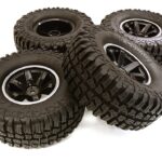 Composite 6 Spoke Off-Road 1.9 Size Wheel & Tire (4) (O.D.=102mm)