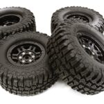 Composite Dual 6 Spoke Off-Road 1.9 Size Wheel & Tire (4) (O.D.=102mm)