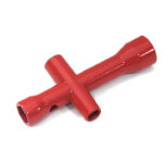 Red Pocket Size Mini Hex Socket Wrench Set in 4mm, 5mm, 5.5mm, 7mm Tools