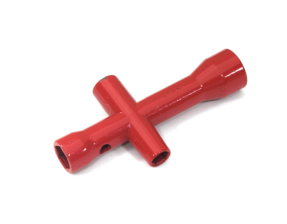 OBM1474RED Red Pocket Size Mini Hex Socket Wrench Set in 4mm, 5mm, 5.5mm, 7mm Tools - Image 1