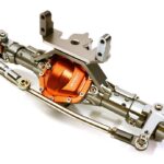 Complete 4-Link Front Axle w/ Internals for Axial SCX-10 & Custom 1.9 Crawlers