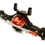Complete 4-Link Front Axle w/ Internals for Axial SCX-10 & Custom 1.9 Crawlers