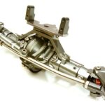 Complete 4-Link Front Axle w/ Internals for Axial SCX-10 & Custom 1.9 Crawlers