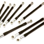 Complete Aluminum 10-Piece Linkage Set for Custom 1.9 & 2.2 Rock Crawlers