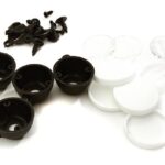 Realistic Spot Light (4) w/o LED, Plastic Housing for 1/10 & 1/8 Scale