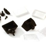 Realistic Spot Light (2) w/o LED, Plastic Housing for 1/10 & 1/8 Scale