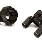 CNC Machined Alloy Caster Blocks for Axial 1/10 SCX-10 Honcho & Dingo