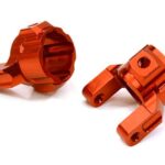 CNC Machined Alloy Caster Blocks for Axial 1/10 SCX-10 Honcho & Dingo