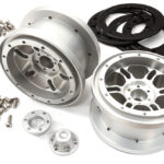 CNC Machined D6 Spoke Beadlock 2.2 Wheels(2) for Axial Ridgecrest & Wraith 2.2
