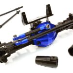 CNC Machined Complete Aluminum Convertible Front or Rear Axle for SCX-10