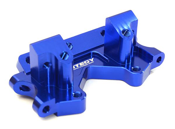 OBM2530BLUE Machined Front Bulkhead for Bandit, Rustler 2WD, Stampede 2WD & Slash 2WD 2530A - Image 1