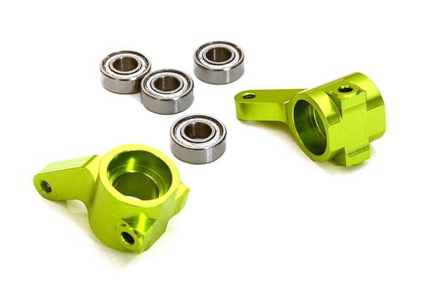 OBM3636GREEN Machined Front Knuckles for Traxxas Bandit, Rustler2WD, Stampede2WD, Slash 3736 - Image 1