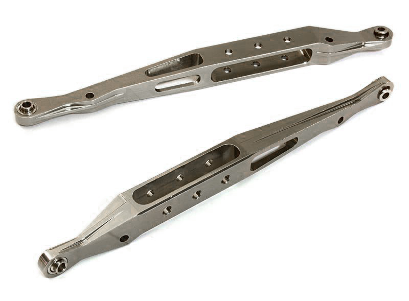 OBM901331GUN Alloy Machined Rear Lower Suspension Link (2) for Axial 1/10 Yeti Rock Racer - Image 1